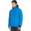 imageFREE SOLDIER Mens Waterproof Ski Snow Jacket Fleece Lined Warm Winter Rain Jacket with Hood Fully Taped SeamsLight Blue