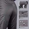 imageFREE SOLDIER Mens Waterproof Snow Insulated Pants Warm Winter Ski Snowboard Pants with Zipper PocketsBlack Medium323432L