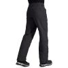 imageFREE SOLDIER Mens Waterproof Snow Insulated Pants Winter Skiing Snowboarding Pants with Zipper PocketsBlack