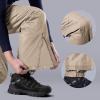 imageFREE SOLDIER Mens Waterproof Snow Insulated Pants Winter Skiing Snowboarding Pants with Zipper PocketsKhaki