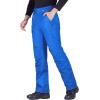 imageFREE SOLDIER Mens Waterproof Snow Insulated Pants Winter Skiing Snowboarding Pants with Zipper PocketsMarina Blue