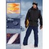 imageFREE SOLDIER Mens Waterproof Snow Insulated Pants Winter Skiing Snowboarding Pants with Zipper PocketsNavy Blue