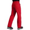 imageFREE SOLDIER Mens Waterproof Snow Insulated Pants Winter Skiing Snowboarding Pants with Zipper PocketsRed