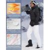 imageFREE SOLDIER Mens Waterproof Snow Insulated Pants Winter Skiing Snowboarding Pants with Zipper PocketsWhite