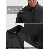imageFREE SOLDIER Mens Waterproof Softshell Jacket Lightweight Fleece Lined Jacket Outdoor Hiking WindbreakerBlack