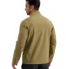 imageFREE SOLDIER Mens Waterproof Softshell Jacket Lightweight Fleece Lined Jacket Outdoor Hiking WindbreakerOlive Green