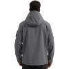 imageFREE SOLDIER Mens Waterproof Softshell Jacket Thick Fleece Lined Outdoor Jacket Tactical Military Hoodie WindbreakerBlack Gray