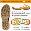 imageFREE SOLDIER Mens Waterproof Tactical Hiking Boots Combat Work Boots Desert Military BootsBrown