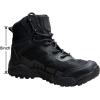 imageFREE SOLDIER Mens Waterproof Tactical Work Boots Lightweight Comfortable Combat Hiking BootsBLACK 10