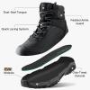 imageFREE SOLDIER Mens Waterproof Tactical Work Boots Lightweight Comfortable Combat Hiking BootsBLACK 10