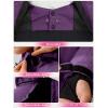 imageFREE SOLDIER Womens Waterproof Ski Snow Jacket Fleece Lined Warm Winter Rain Jacket with Hood Fully Taped SeamsPurple