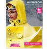 imageFREE SOLDIER Womens Waterproof Ski Snow Jacket Fleece Lined Warm Winter Rain Jacket with Hood Fully Taped SeamsYellow