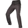 imageFREE SOLDIER Mens Fleece Lined Outdoor Cargo Hiking Pants Water Repellent Softshell Snow Ski Pants with Zipper PocketsGray