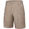 imageFREE SOLDIER Mens Hiking Tactical Cargo Shorts Multiple Pockets Waterproof Shorts Outdoor Fishing Camping ShortsCoyote Brown