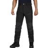 imageFREE SOLDIER Mens Outdoor Cargo Hiking Pants Water Repellent Softshell Fleece Lined Snow Ski Pants