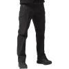 imageFREE SOLDIER Mens Outdoor Softshell Fleece Lined Cargo Pants Snow Ski Hiking Pants with BeltBlack