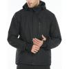imageFREE SOLDIER Mens Waterproof Ski Snow Jacket Fleece Lined Warm Winter Rain Jacket with Hood Fully Taped Seams