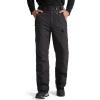 imageFREE SOLDIER Mens Waterproof Snow Insulated Pants Winter Skiing Snowboarding Pants with Zipper PocketsBlack