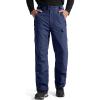 imageFREE SOLDIER Mens Waterproof Snow Insulated Pants Winter Skiing Snowboarding Pants with Zipper PocketsNavy Blue