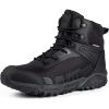 imageFREE SOLDIER Mens Waterproof Tactical Work Boots Lightweight Comfortable Combat Hiking BootsBLACK 10