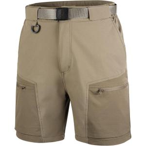 imageFREE SOLDIER Mens Cargo Hiking Shorts with Belt Lightweight Quick Dry Tactical Shorts with Pockets for Casual Work GolfMixmud