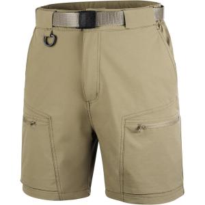 imageFREE SOLDIER Mens Cargo Hiking Shorts with Belt Lightweight Quick Dry Tactical Shorts with Pockets for Casual Work GolfMud