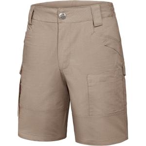 imageFREE SOLDIER Mens Hiking Tactical Cargo Shorts Multiple Pockets Waterproof Shorts Outdoor Fishing Camping ShortsCoyote Brown
