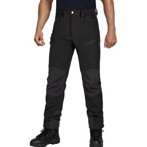 imageFREE SOLDIER Mens Outdoor Cargo Hiking Pants Water Repellent Softshell Fleece Lined Snow Ski Pants