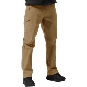 imageFREE SOLDIER Mens Outdoor Softshell Fleece Lined Cargo Pants Snow Ski Hiking Pants with BeltBrown