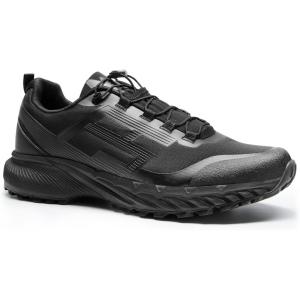 imageFREE SOLDIER Mens Trail Running Hiking Tactical Shoes  Breathable Lightweight NonSlip Outdoor Sneakers for Walking Gym Backpacking Athletic ShoesBlack