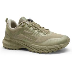 imageFREE SOLDIER Mens Trail Running Hiking Tactical Shoes  Breathable Lightweight NonSlip Outdoor Sneakers for Walking Gym Backpacking Athletic ShoesLight Green