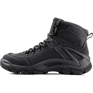 imageFREE SOLDIER Mens Waterproof Tactical Hiking Boots Combat Work Boots Desert Military BootsBlack