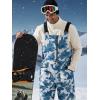 imageFREE SOLDIER Mens Insulated Waterproof Snow Bibs Ski OverallsCamo Blue