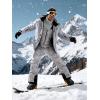 imageFREE SOLDIER Mens Insulated Waterproof Snow Bibs Ski OverallsCamo White