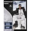 imageFREE SOLDIER Mens Insulated Waterproof Snow Bibs Ski OverallsCamo White