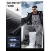 imageFREE SOLDIER Mens Insulated Waterproof Snow Bibs Ski OverallsGray