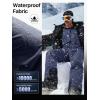 imageFREE SOLDIER Mens Insulated Waterproof Snow Bibs Ski OverallsMidnight Navy