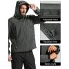 imageFREE SOLDIER Mens Outdoor Waterproof Soft Shell Hooded Military Tactical JacketLoden Green