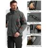 imageFREE SOLDIER Mens Outdoor Waterproof Soft Shell Hooded Military Tactical JacketLoden Green