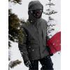 imageFREE SOLDIER Mens Waterproof Ski Jacket Fleece Lined Warm Winter Snow Coat with Hood Fully Taped SeamsCharcoal Gray