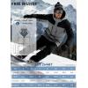 imageFREE SOLDIER Mens Waterproof Ski Jacket Fleece Lined Warm Winter Snow Coat with Hood Fully Taped SeamsHeather Gray