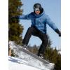 imageFREE SOLDIER Mens Waterproof Ski Jacket Fleece Lined Warm Winter Snow Coat with Hood Fully Taped SeamsIndigo Blue