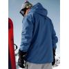 imageFREE SOLDIER Mens Waterproof Ski Jacket Fleece Lined Warm Winter Snow Coat with Hood Fully Taped SeamsIndigo Blue