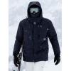 imageFREE SOLDIER Mens Waterproof Ski Jacket Fleece Lined Warm Winter Snow Coat with Hood Fully Taped SeamsMidnight Navy