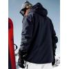 imageFREE SOLDIER Mens Waterproof Ski Jacket Fleece Lined Warm Winter Snow Coat with Hood Fully Taped SeamsMidnight Navy