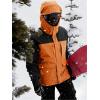 imageFREE SOLDIER Mens Waterproof Ski Jacket Fleece Lined Warm Winter Snow Coat with Hood Fully Taped SeamsOrange