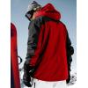 imageFREE SOLDIER Mens Waterproof Ski Jacket Fleece Lined Warm Winter Snow Coat with Hood Fully Taped SeamsUrban Red