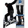 imageFREE SOLDIER Mens Waterproof Snow Insulated Pants Winter Skiing Snowboarding Pants with Zipper PocketsBlack
