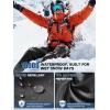 imageFREE SOLDIER Mens Waterproof Snow Insulated Pants Winter Skiing Snowboarding Pants with Zipper PocketsBlack