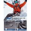imageFREE SOLDIER Mens Waterproof Snow Insulated Pants Winter Skiing Snowboarding Pants with Zipper PocketsGray